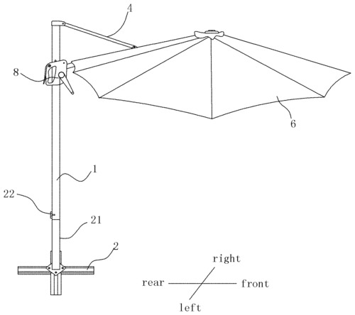 11 foot round solar cantilever umbrella in mocha,11 Foot Round Solar Cantilever Umbrella in Mocha: A Detailed Overview